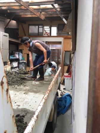 富山県でコンクリート工事を施工しました。